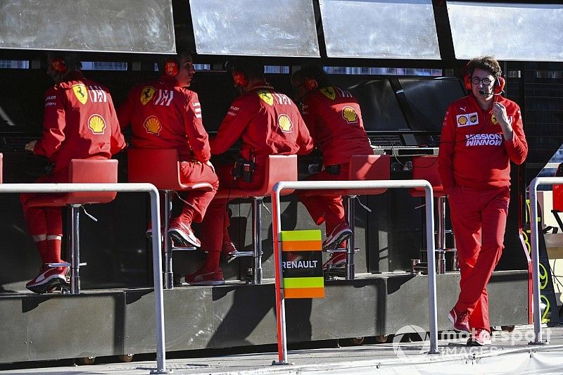 Mattia Binotto, director del equipo Ferrari