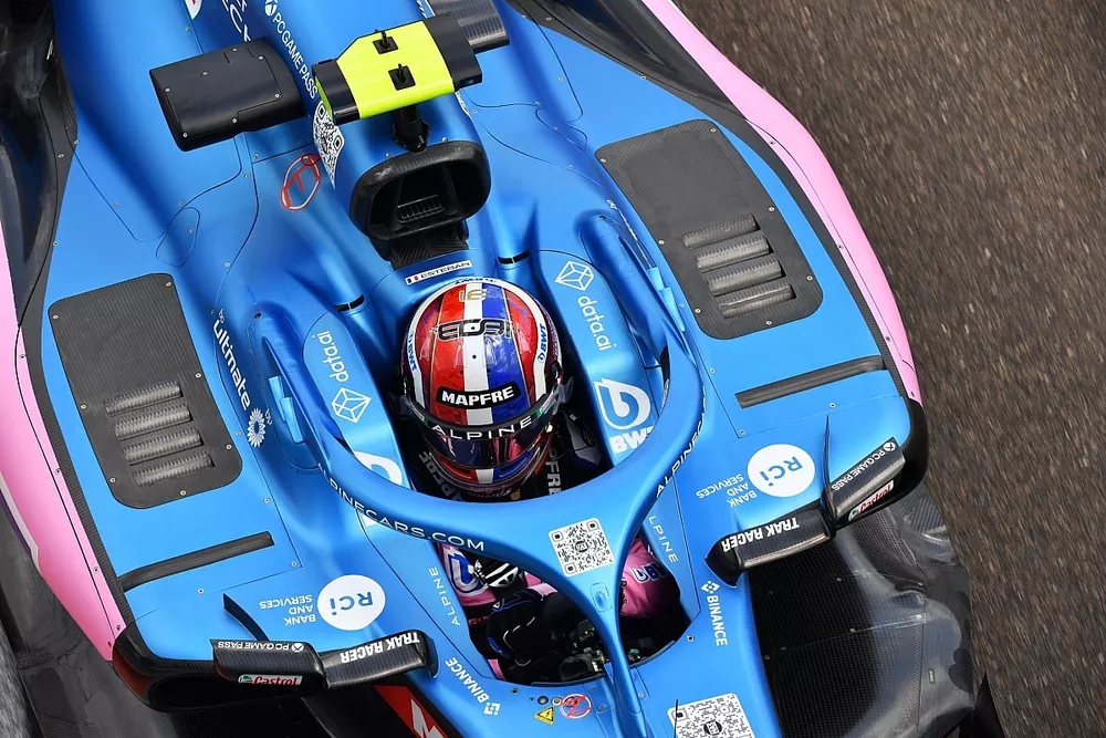 Esteban Ocon, Alpine A522 