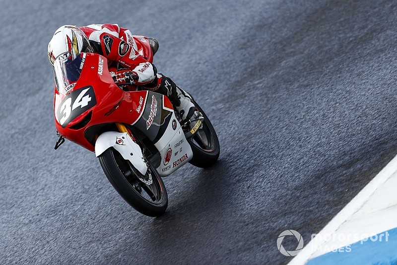 CEV Moto3 Estoril: Tantangan cuaca, Mario start kedelapan