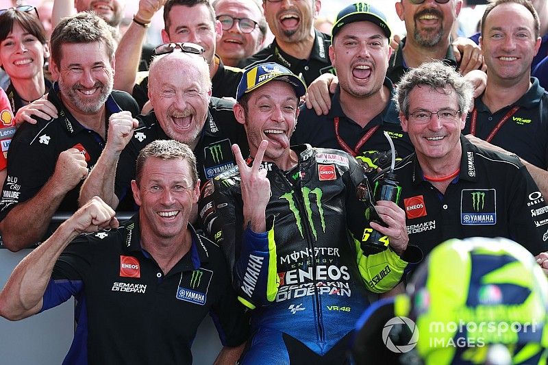 Rossi: “Piloté como cuando era joven”