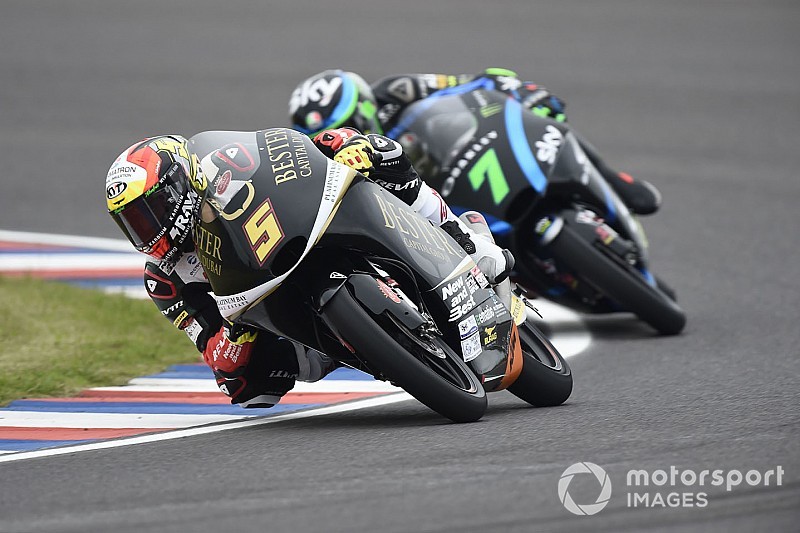 Moto3: prima vittoria per Masia e primo podio per Arbolino in Argentina