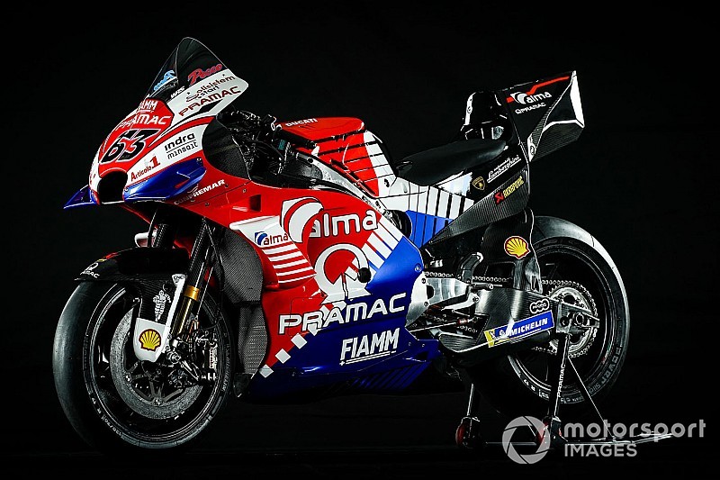 Pramac se presenta con una decoración inspirada en Lamborghini