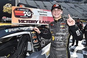 NASCAR Touring Notebook: Sam Mayer gets historic win at Bristol