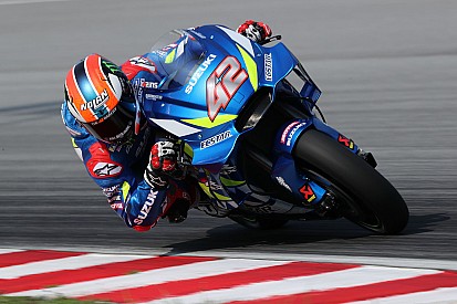 Rins, Suzuki'nin eski lastiklerle performansından cesaret aldı