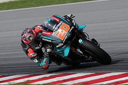 Devant Morbidelli et 1er rookie, Quartararo garde les pieds sur terre
