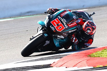 Test MotoGP Misano: Quartararo davanti a Rossi alla pausa