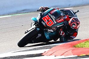 Test MotoGP Misano: Quartararo davanti a Rossi alla pausa