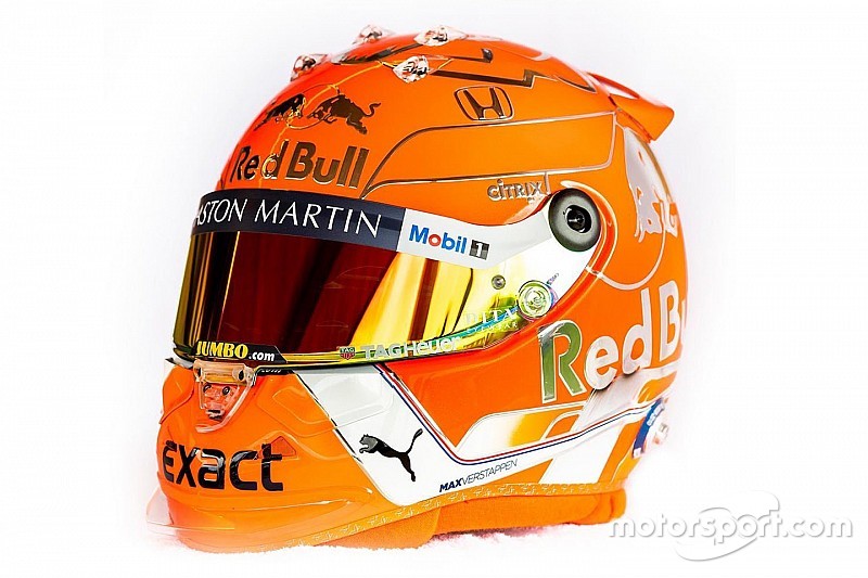 GALERIA: Verstappen usa capacete especial na Bélgica para celebrar 'corrida em casa'