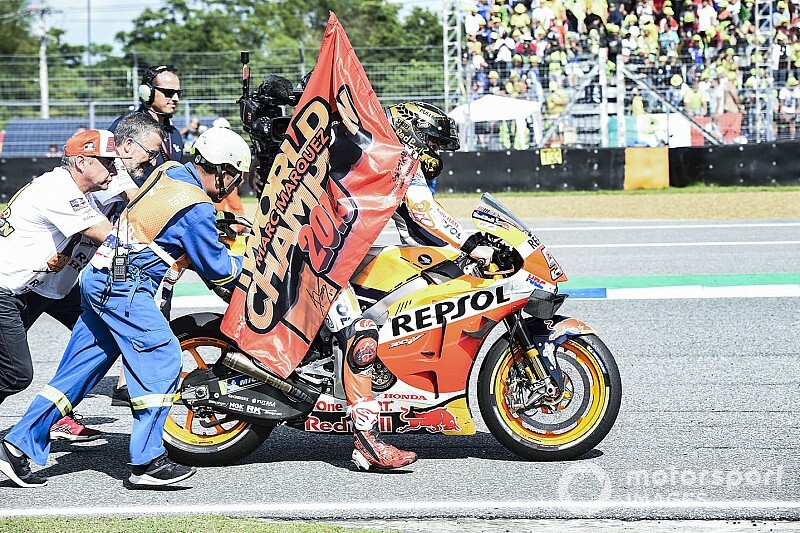 Márquez: "Veo casi imposible superar a Agostini"