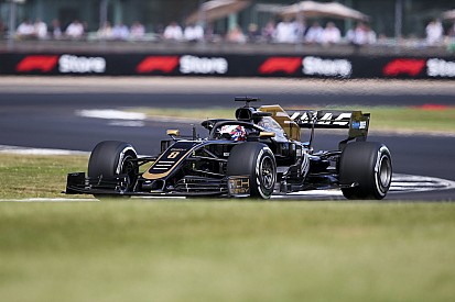 Fotostrecke: Der Schweizer Romain Grosjean beim Grossen Preis von Großbritanien