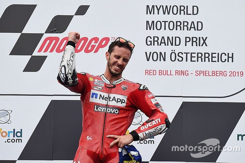 Podio: Andrea Dovizioso, Ducati Team