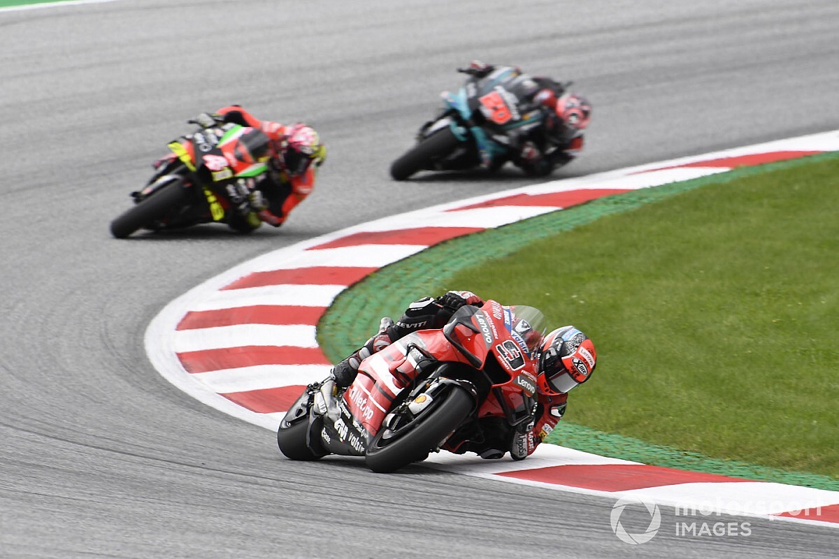 Petrucci: "Con Márquez no hubiera cambiado lo que hemos visto hasta ahora"