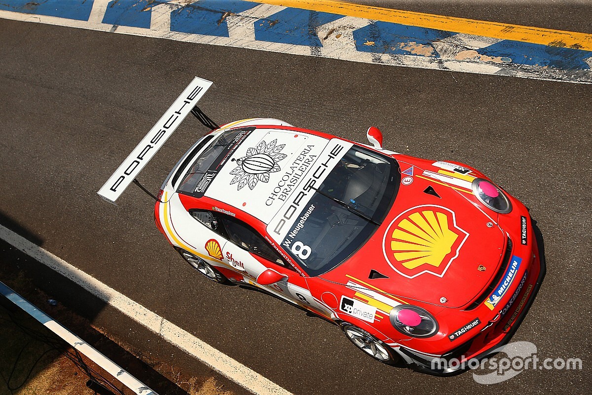 Porsche Carrera Cup: Neugebauer segura Paludo e vence em Goiânia