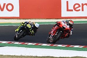 Bagnaia: “Cuando voy detrás de Rossi, ya no pienso en mi ídolo”