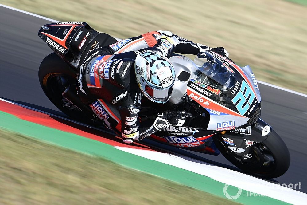 Moto2, Barcellona, Libere 2: Schrotter vola e va al comando