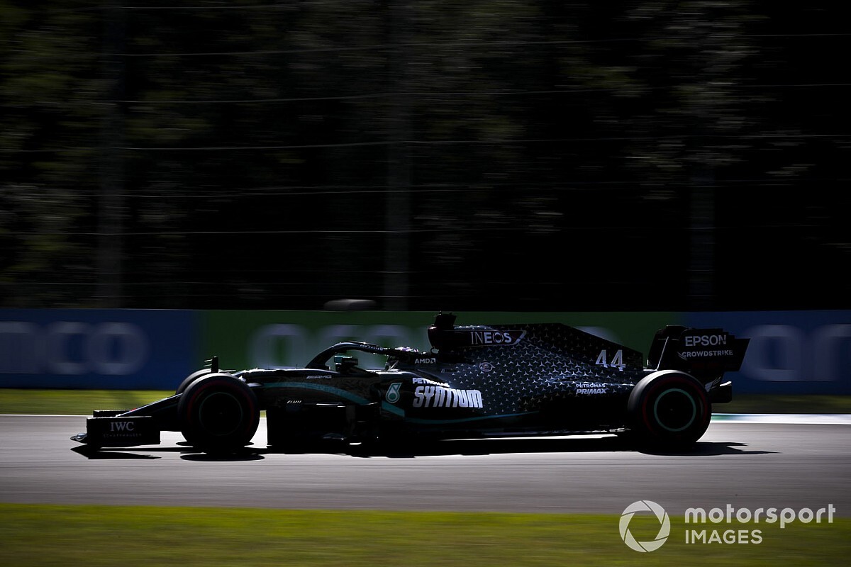 İtalya GP 2. antrenman: Hamilton lider, Mercedes 1-2
