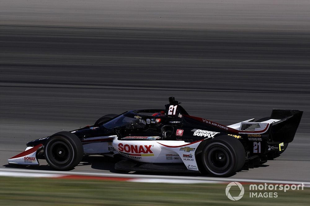 VeeKay satisfied in IndyCar, has interest from rival teams