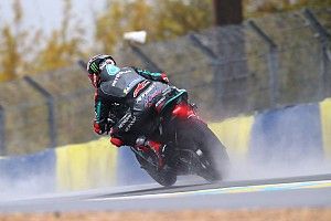 Fotogallery MotoGP: pioggia padrona nelle libere di Le Mans
