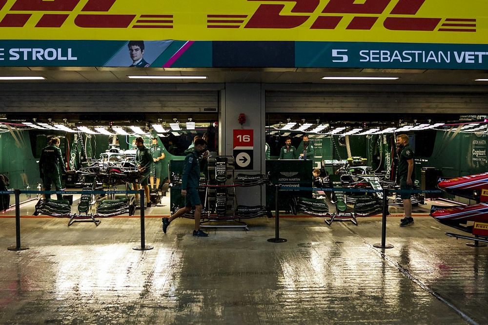 Aston Martin garage