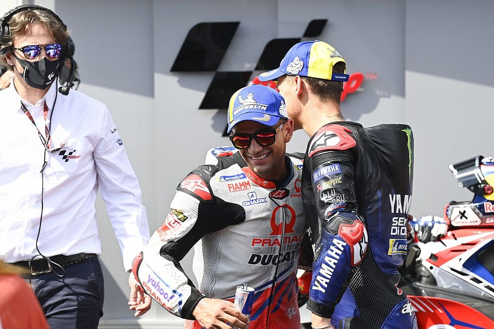 Fabio Quartararo quedó impresionado por la pole de Martín