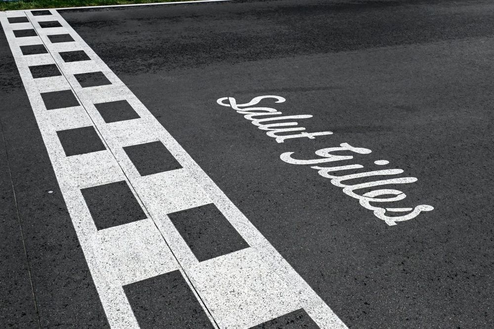 Detalle del circuito en la l&iacute;nea de meta