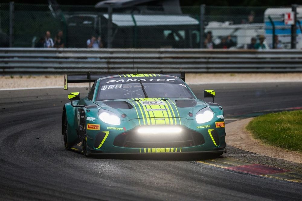 #7 Comtoyou Racing Aston Martin Vantage AMR GT3 EVO: Mattia Drudi, Nicki Thiim, Marco Sørensen