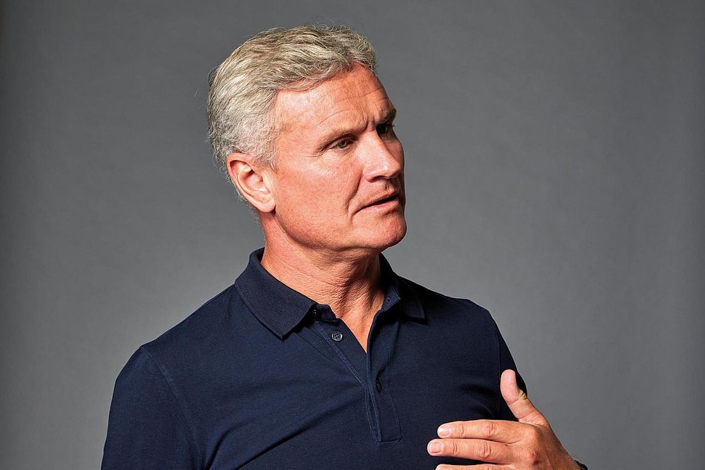 David Coulthard, former driver and current Channel 4 TV presenter, F1