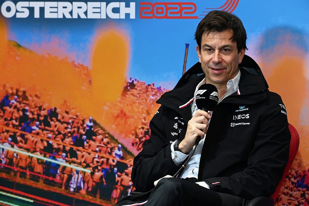 Toto Wolff, director y CEO, Mercedes AMG 