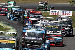 Interlagos impõe desafio extra a caminhões da Truck; veja vídeo