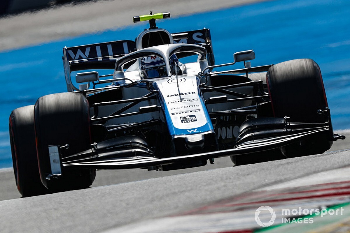 Williams: c'è una nuova sospensione anteriore