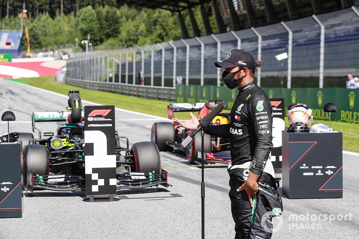 Képekben Hamilton pályafutása 85. F1-es győzelme