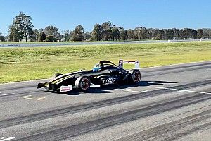 Supercars rookie cuts first post-lockdown laps