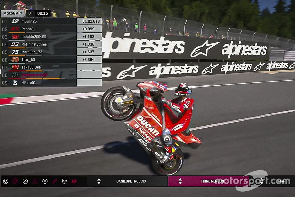 Le MotoGP va organiser un Grand Prix virtuel