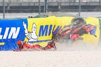 Marc Márquez se cayó en la "parte más fácil" del sprint del MotoGP de San Marino