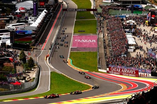 Parrilla de salida GP de Bélgica F1 2024