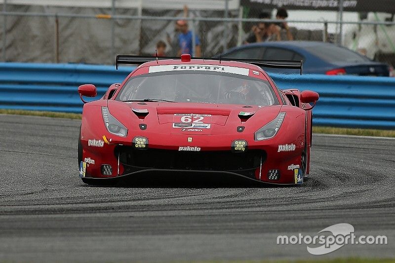 #62 Risi Competizione Ferrari 488 GTE: James Calado, Daniel Serra