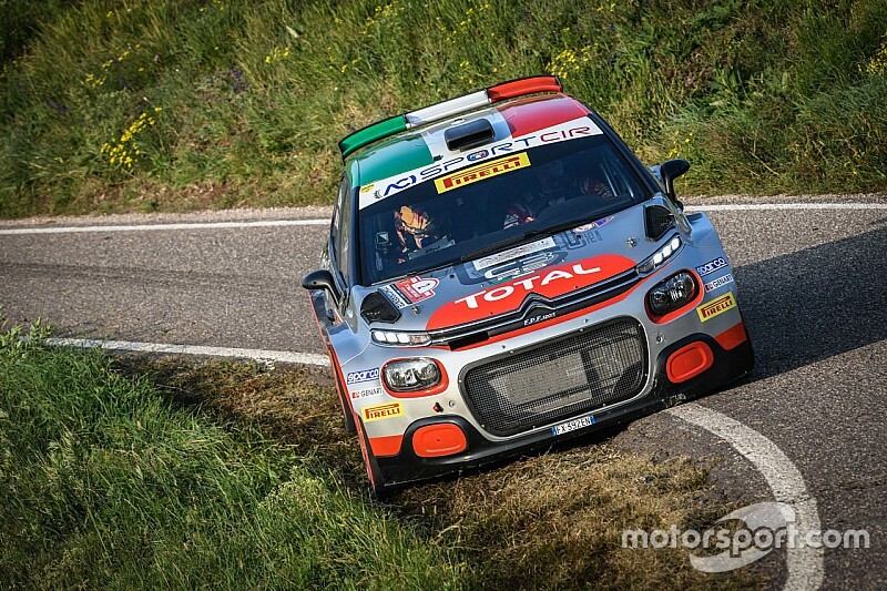 Citroen Italia al Monza Rally Show con la C3 R5 e Rossetti