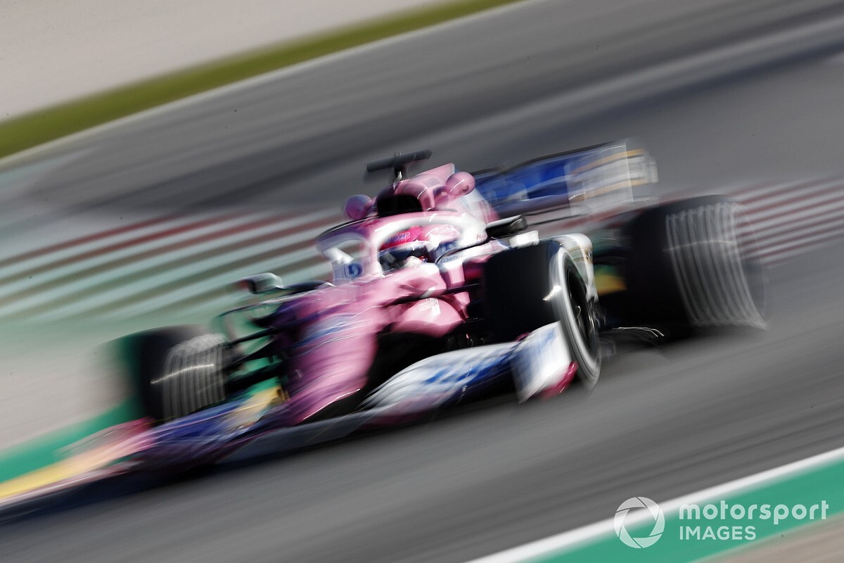 Perez zeer te spreken over zijn ‘roze Mercedes’