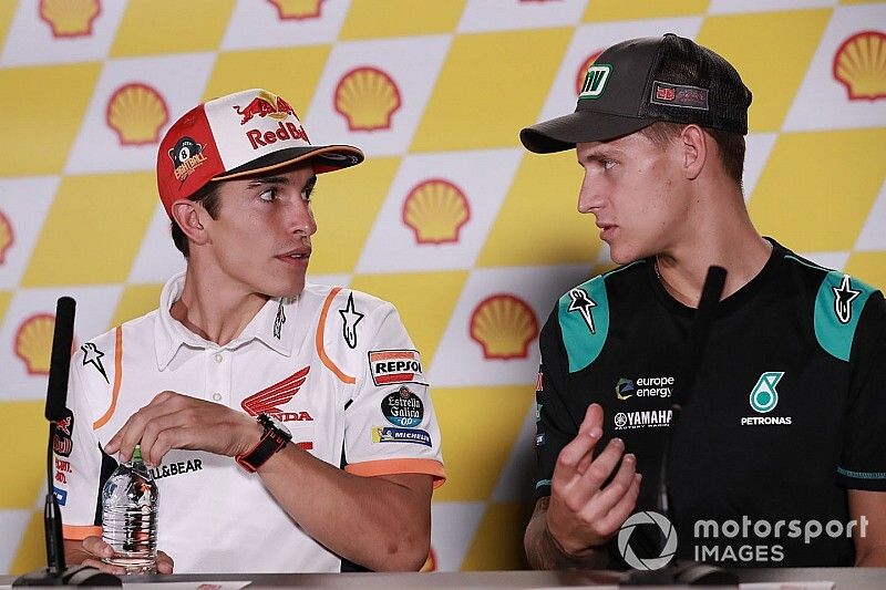Quartararo zu Marquez-Taktik: "Schon beim ersten Versuch hinter mir"