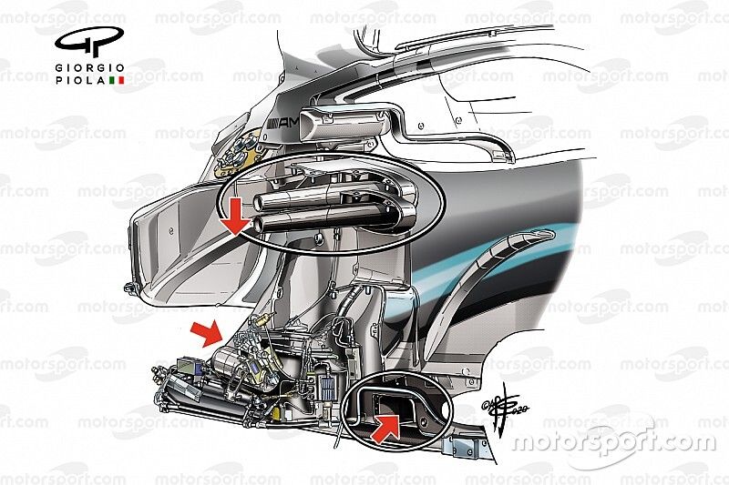 Técnica Mercedes: descubramos algunos secretos del W11