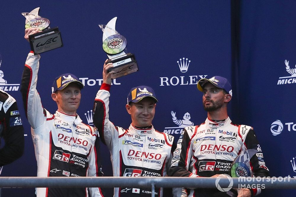 #7 Toyota Gazoo Racing Toyota TS050: Mike Conway, Jose Maria Lopez, Kamui Kobayashi 