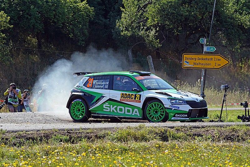 Kalle Rovanpera, Jonne Halttunen, Skoda Fabia R5