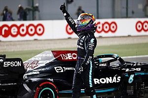 Hamilton pakt pole voor eerste GP van Qatar, Verstappen tweede