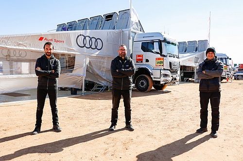 El tridente español de Audi Sport en el Dakar
