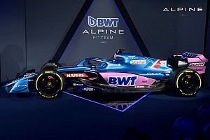Megérkezett Alonsóék 2022-es autója, az Alpine A522!