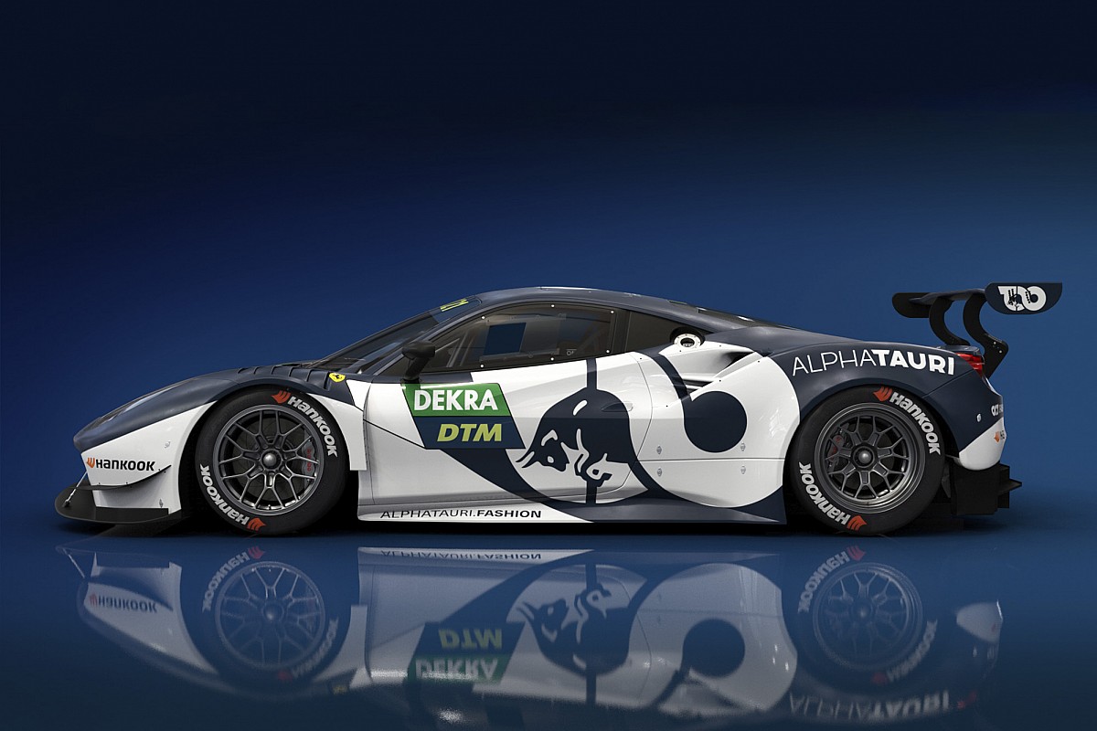Red Bull показала ливрею машины Элбона в DTM