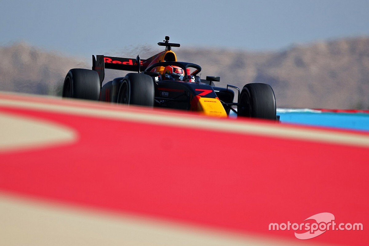 F2: Daruvala, al frente del segundo día de post-temporada en Bahrein