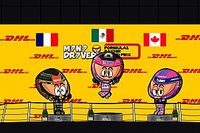 VIDEO: la victoria de Sergio Pérez en Sakhir por los MiniDrivers