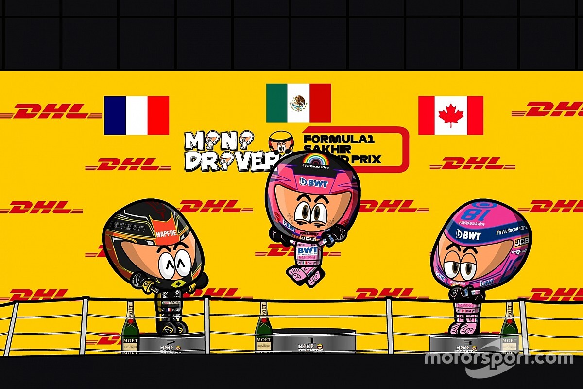 Vídeo: el apasionante GP de Sakhir de F1 2020 según MiniDrivers