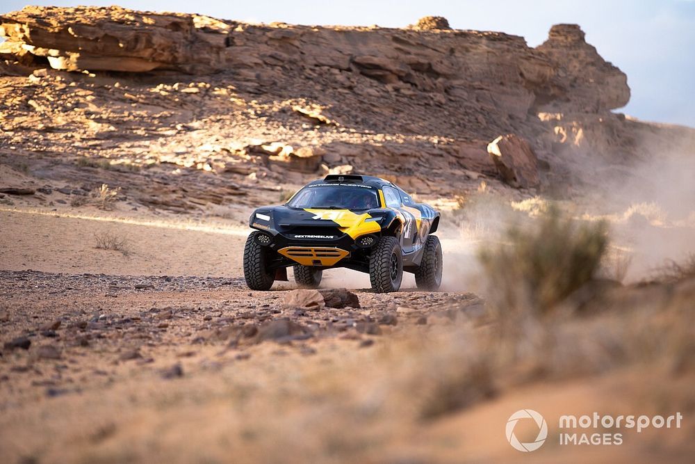 Emotional Scheider completes first Extreme E course recce